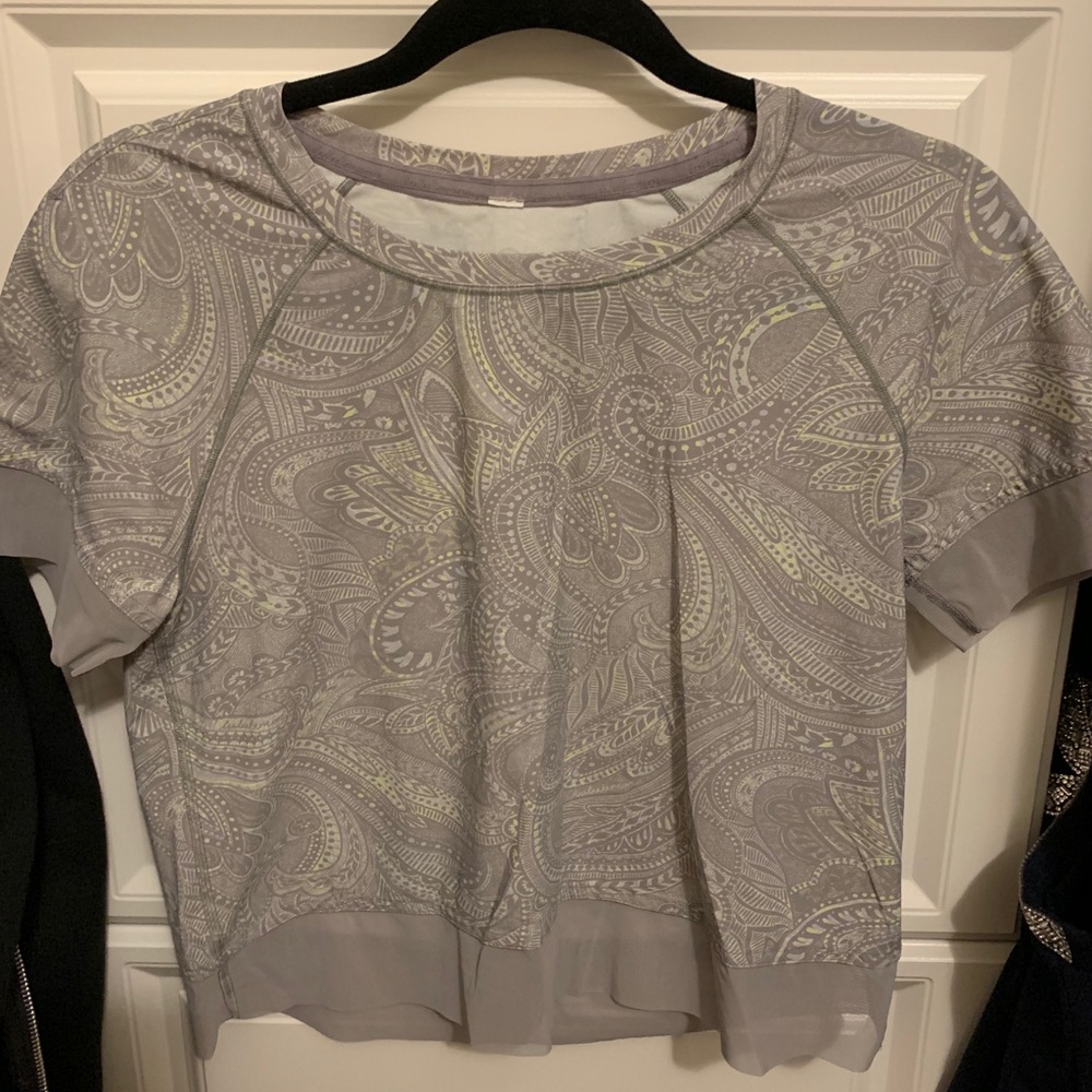 lululemon uv protection short sleeve top